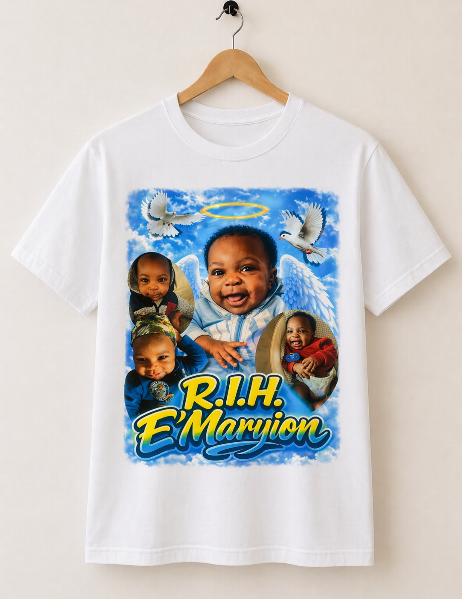 Custom Memorial Short Sleeve Shirt